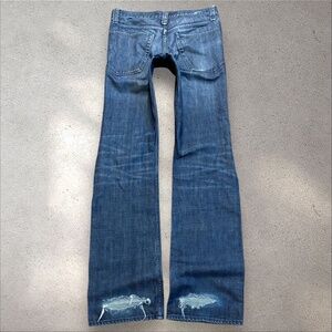 Earnest Sewn Drop Rise Bootcut Jeans